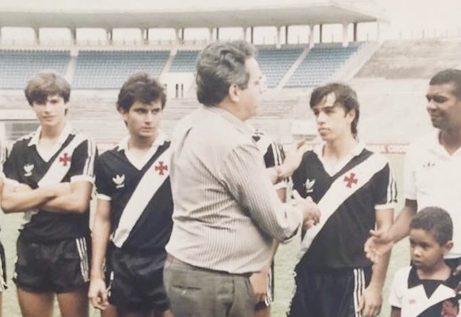 Julio in the Vasco da Gama youth setup